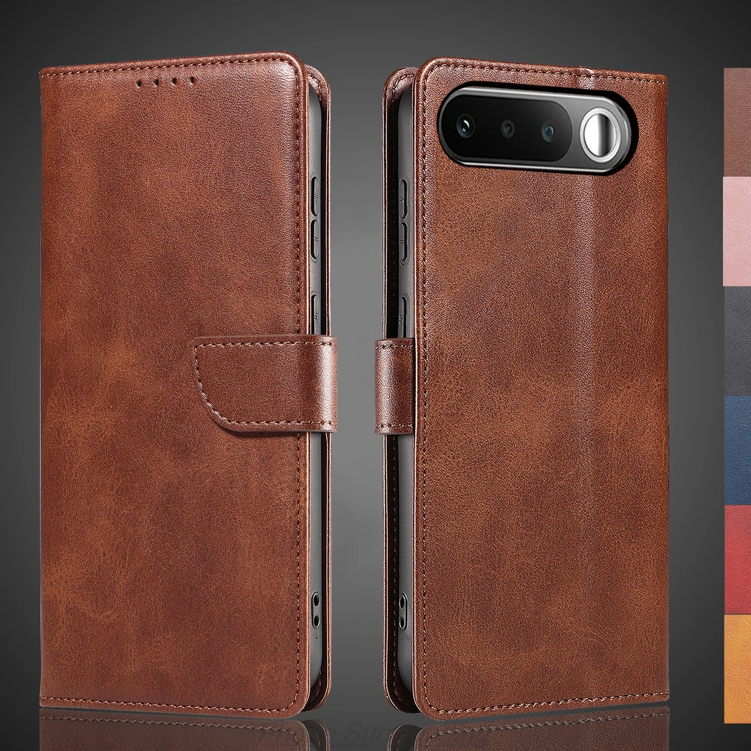 Funda de cuero con tapa tipo billetera para OPPO Realme 16 5G / Realme16 5G, fundas protectoras de cuero Pu para teléfono, funda protectora, Capa Fundas Coque