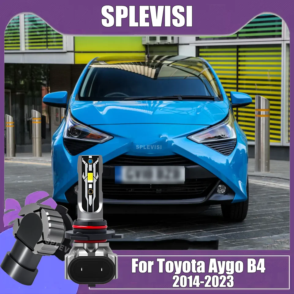 

2Pcs Warranty Car LED Headlight 9012 12v Light Bulbs For Toyota Aygo B4 2014-2023 2015 2016 2017 2018 2019 2020 2021 2022 2023