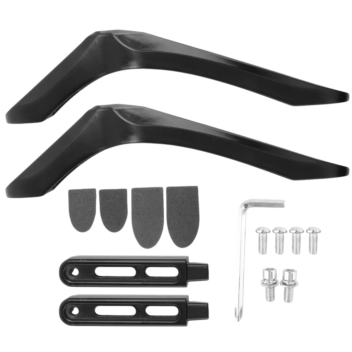 Steel TV Base for LCD Pedestal Screen Stand Home Universal Monitor Riser for 32 to 65 Inches-Grocery