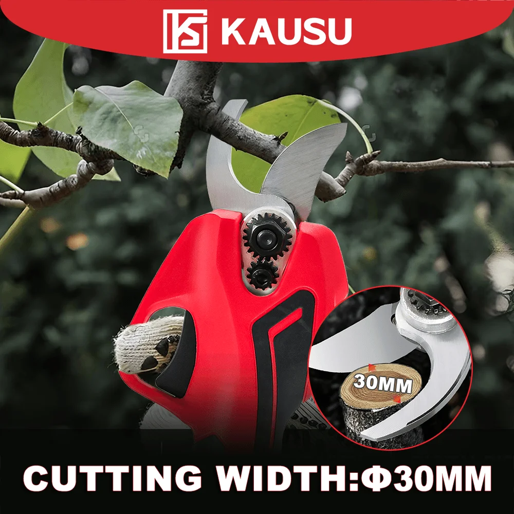 Brushless Cordless Electric Pruning Shear Scissors Fruit Tree Bonsai Pruner Branches Cutter Power Tools For Makita 18V Battery