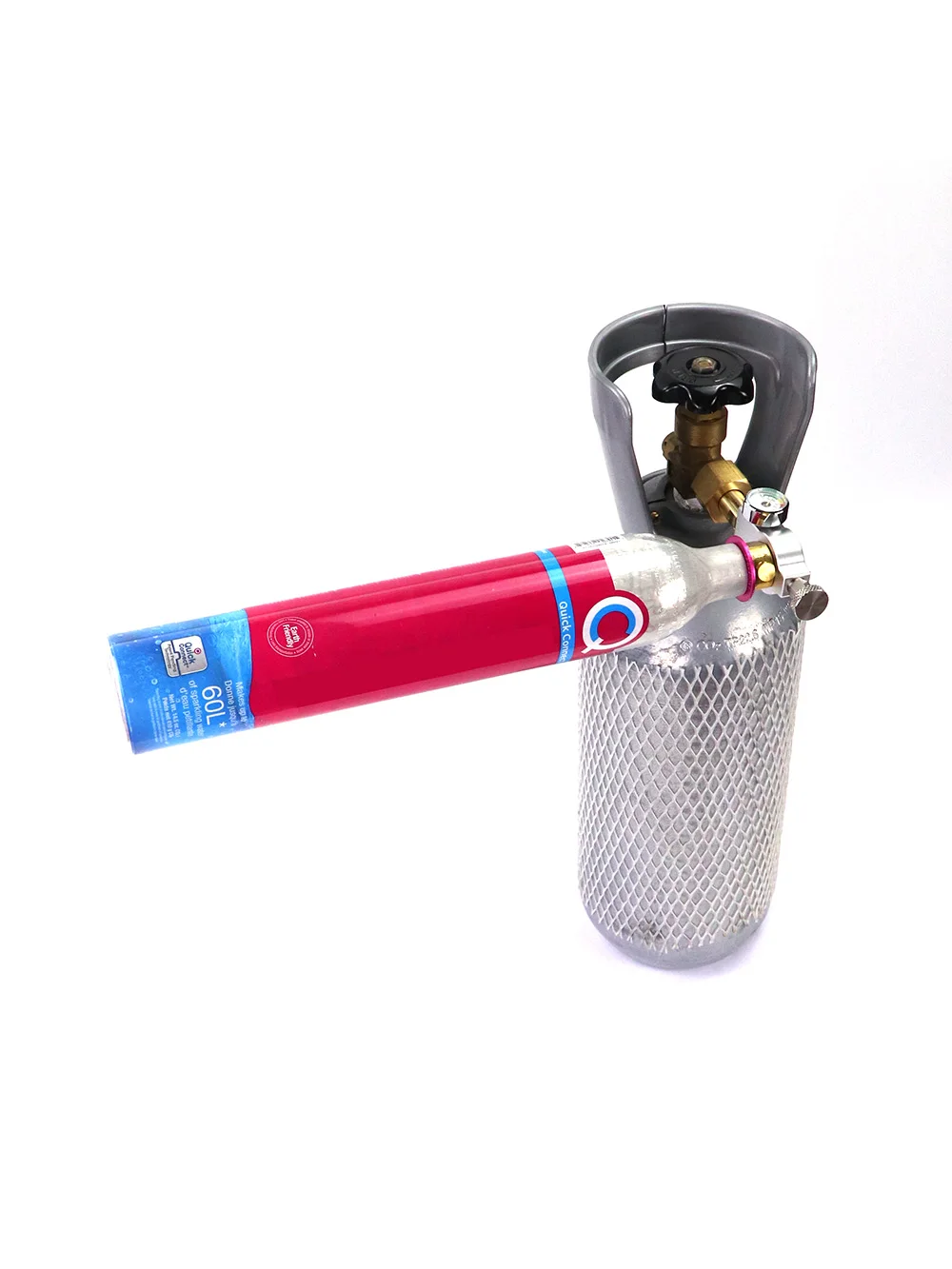 Adapter do napełniania butli CO2, stacja do napełniania, szybkozłącze pasujące do SodaStream Terra DUO Art Cylinder — 2