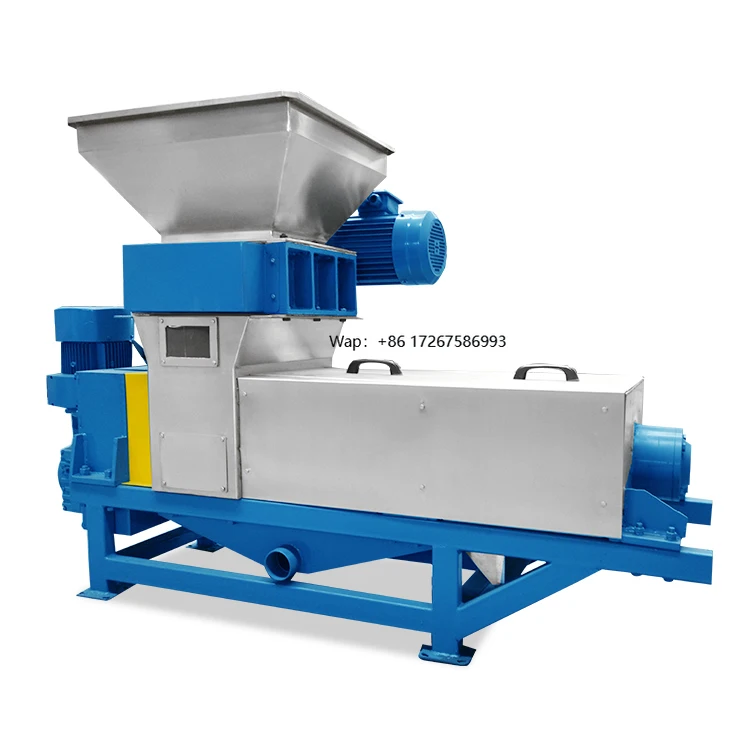 Macchina combinata per la frantumazione e l'idratazione dei rifiuti biologici alimentari