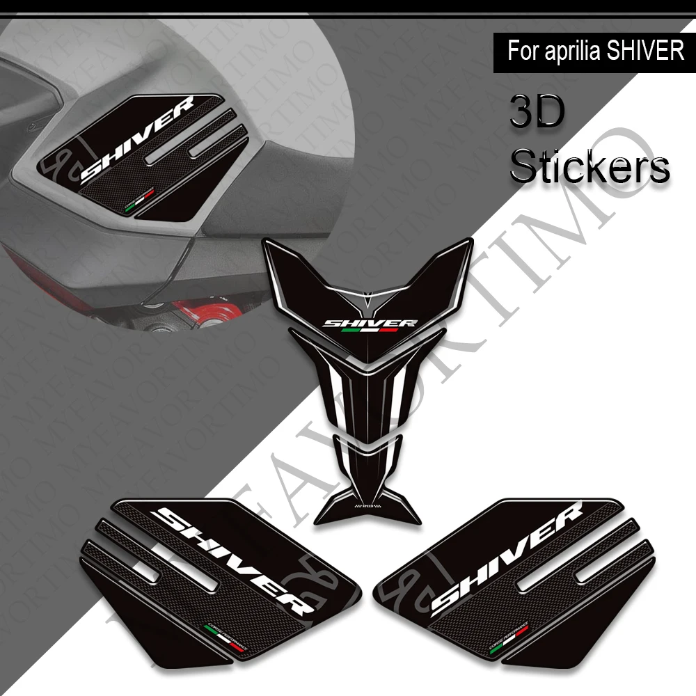 

Motorcycle For Aprilia SL 750 900 Shiver Tank Pad Cap TankPad Grips Gas Fuel Oil Kit Knee Stickers Decals Protector