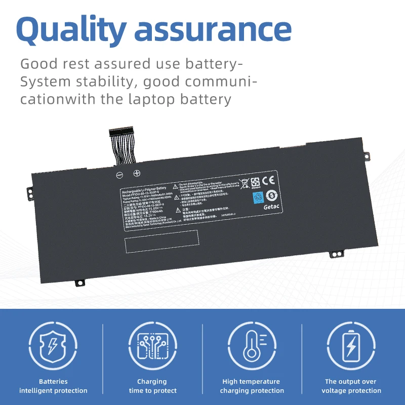 SUOZHAN  PFIDG-00-13-3S2P-0 Laptop Battery For MECHREVO Code 01 Air II Getac S2 UMI Air S1 Plus Series