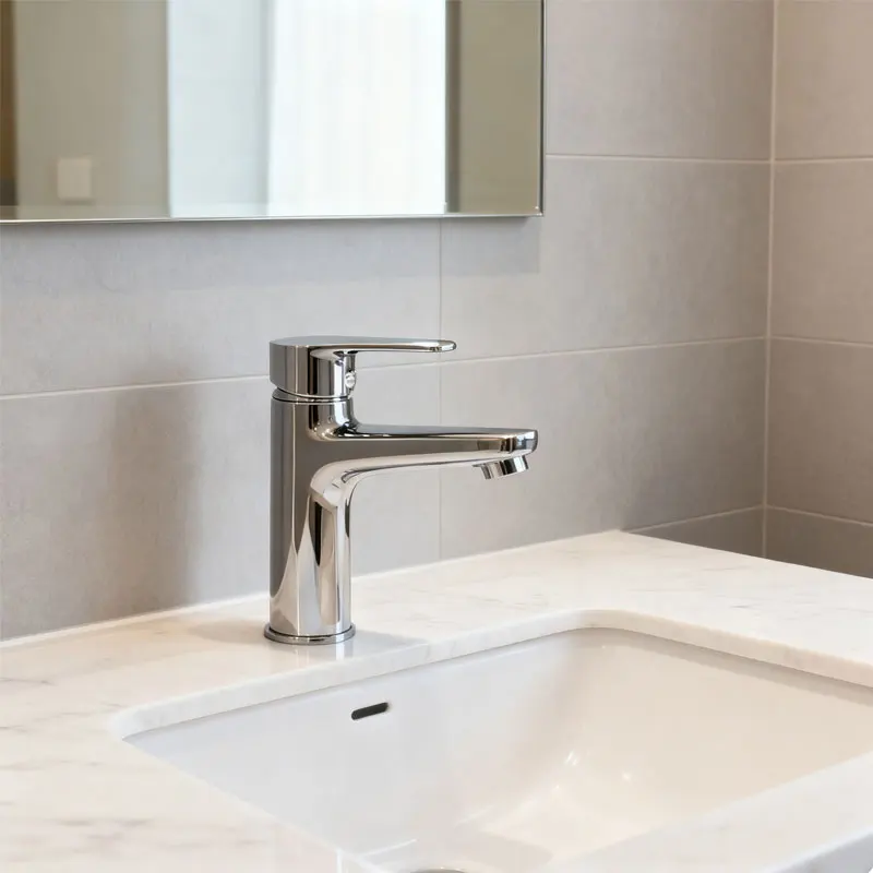 

Bathroom Faucets Basin Faucet Bathtub Copper Single Hole Faucet with Water Pipe and Accessories Bathroom Faucet Home Accessories