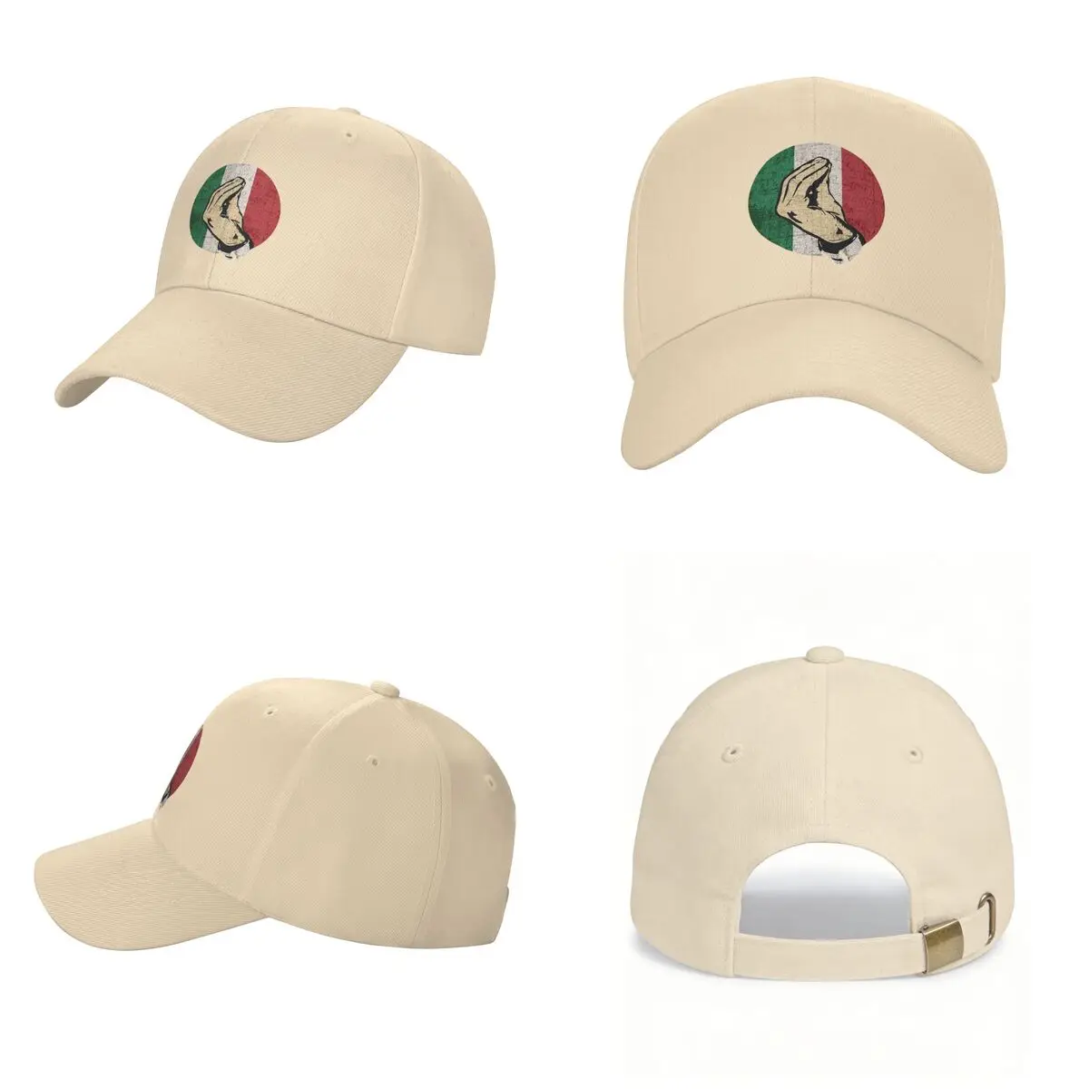 Italian Hand Gesture Sing Language Cap Fashion Casual Baseball Caps Adjustable Hat Hip Hop Summer Unisex Baseball Hats