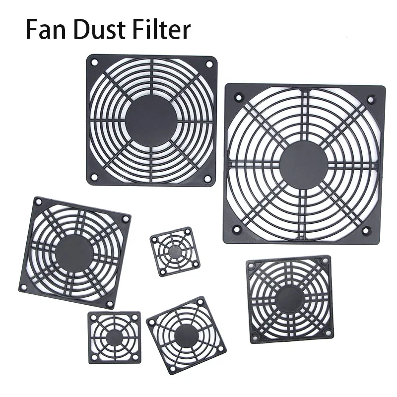 

PC Case Fan Dust Dustproof Grills 80mm 120mm 90mm 4cm 5cm for Desktop Computer Case Cooling Fan Anti-dust Grills