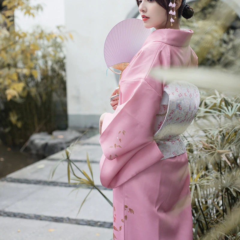 

Japanese Traditional Clothing Kimono Style Bathrobe Vintage Dress Improved Photography Travel