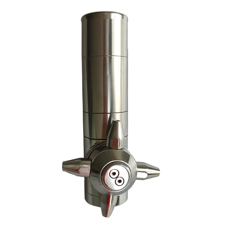 BY5 Stainless Steel 3D Rotary Jet Heads Tank Cleaning Nozzle