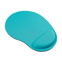 Mouse Pad Wrist Rest Non Slip Sky Blue Computer Mat Desk Support Comfortable Anti Slip Base Office Home Use