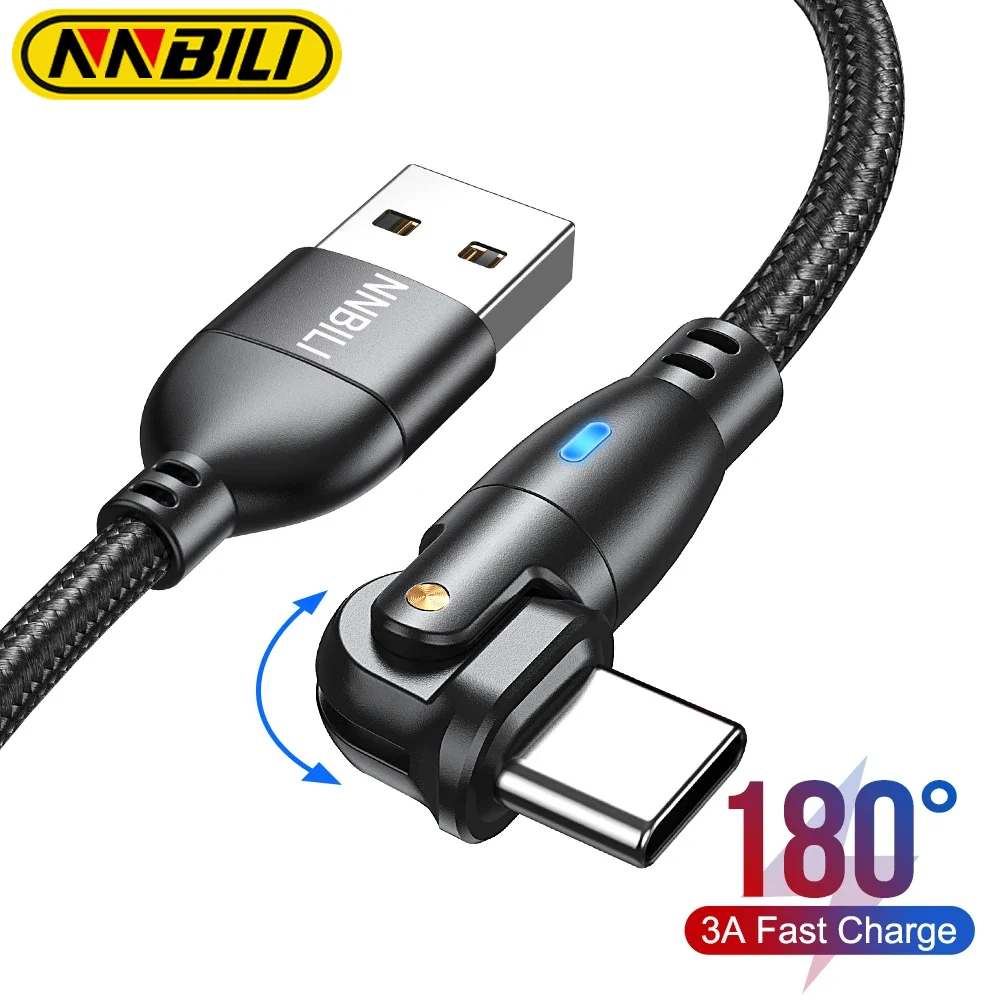 Nnbili-usb كبل نوع c للشحن السريع ، سلك بيانات لهاتف sung poco realme oneplus 14 3a ، hubai p70 ، #1