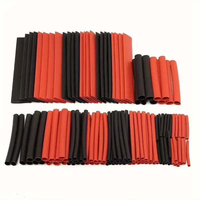 127/328/800Pcs Heat Shrink Tube Insulation Sleeving Thermal Casing Car Electrical Cable Shrink Wrap Kit
