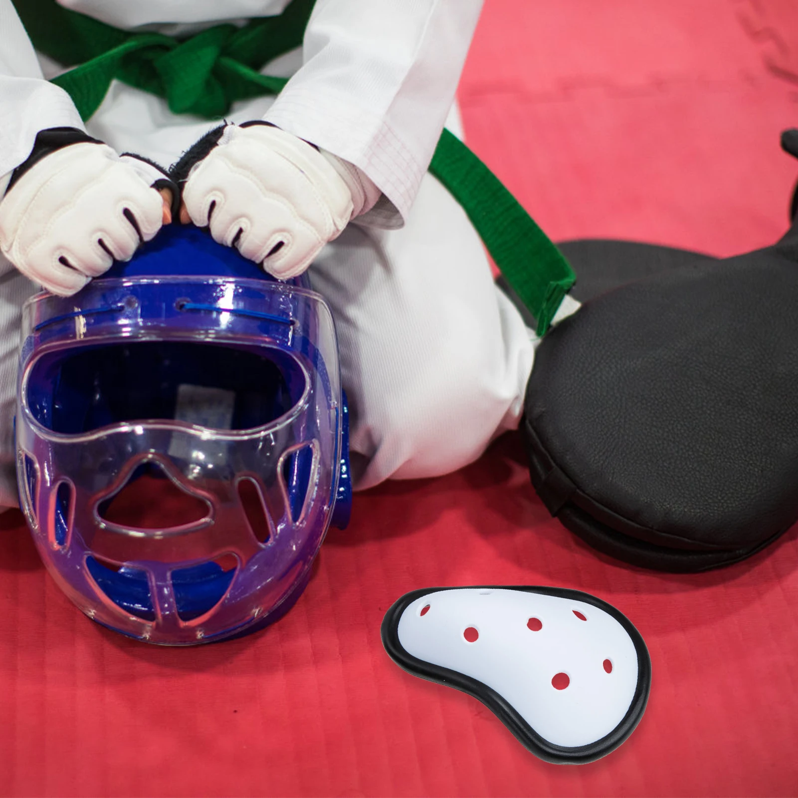 

3Pcs Athletic Groin Protector High Density Sports Crotch Guard Comfortable Boxing Football Cup Soccer Supply Athletic Cup