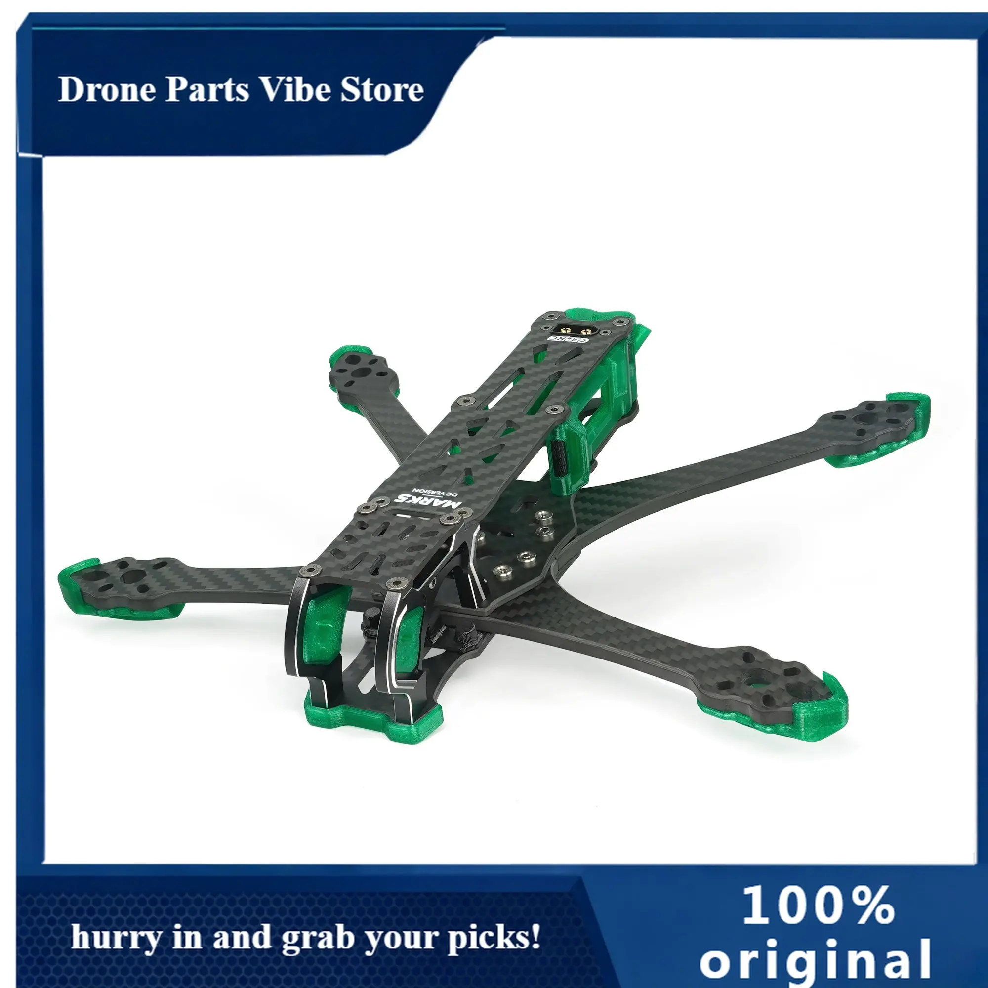 

APGEPRC GEP-MK5D MK5 Mark5 O3 DC DeadCat Structure Frame 5inch O3 Air Unit For RC DIY FPV Racing Drone