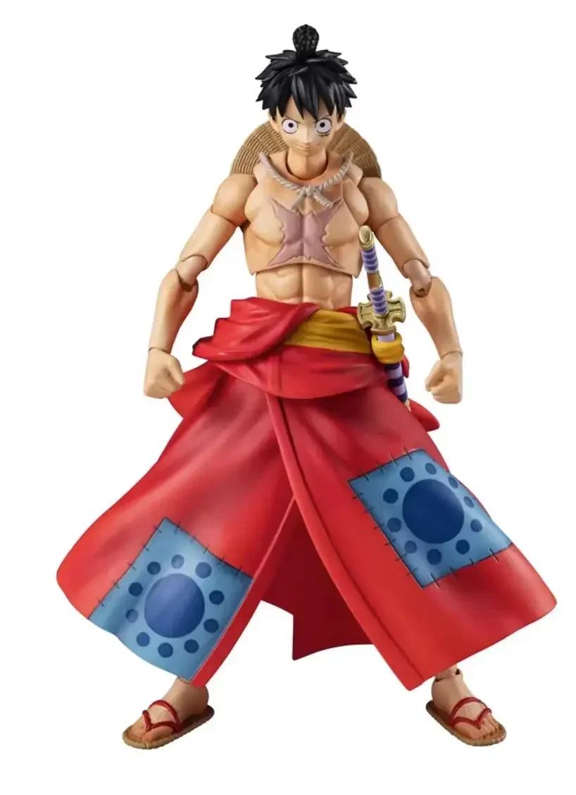 

Original MH VAH One Piece Monkey D Luffy Action Figures Pvc Model Toys Figura Gift