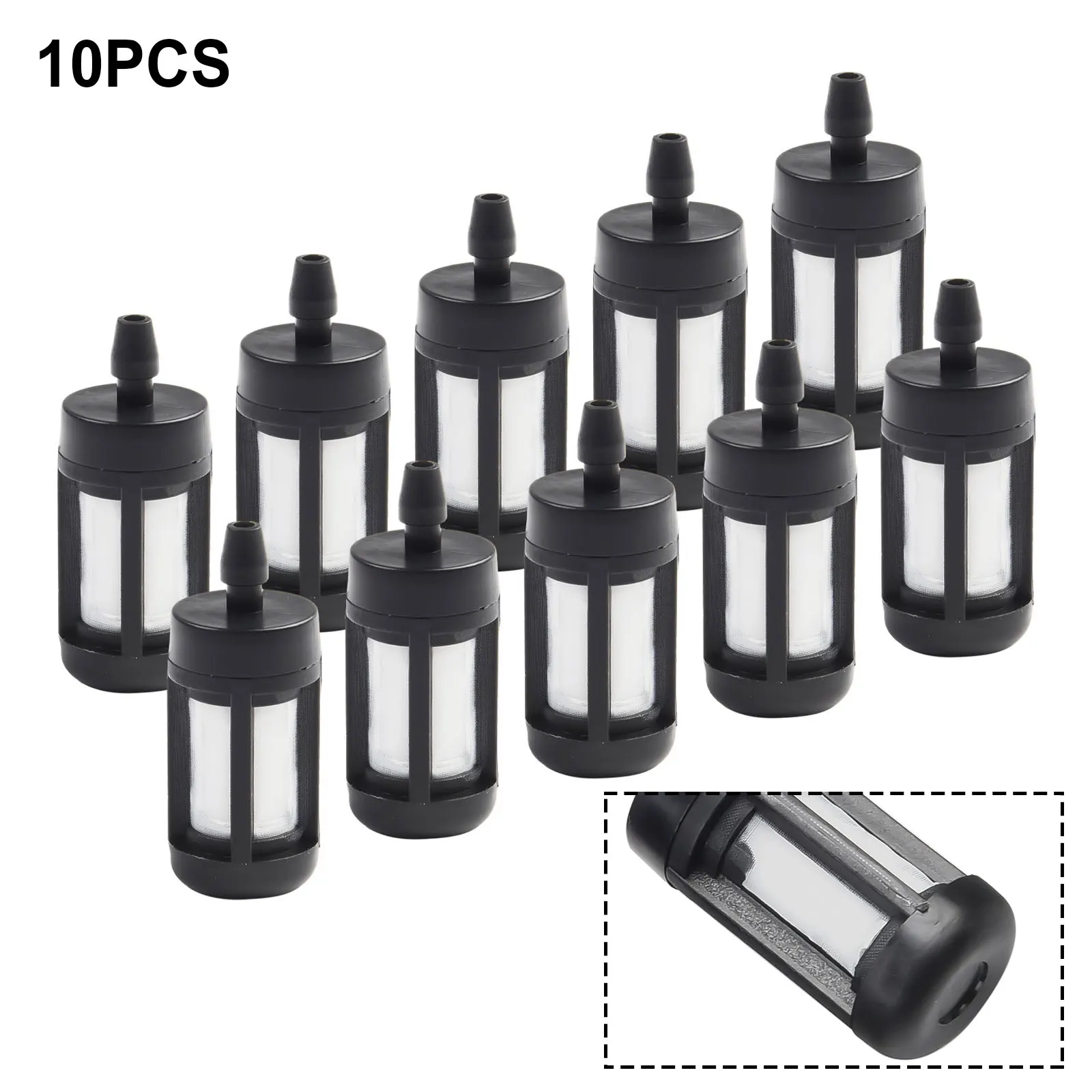 10pcs/set Fuel Filter For ZAMA ZF-1 ZF1 For FS120 F 00 F 50 Spare Parts For Chainsaw Brush Cutter Fuel Hose Pipe Filter