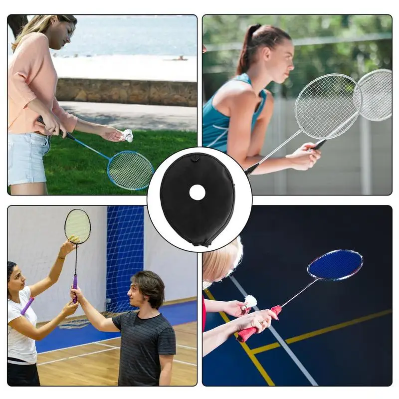 Badminton Racket Training Cover Comfortable Oxford Badminton Resistance Cover Durable Badminton Protective Gear For Effective