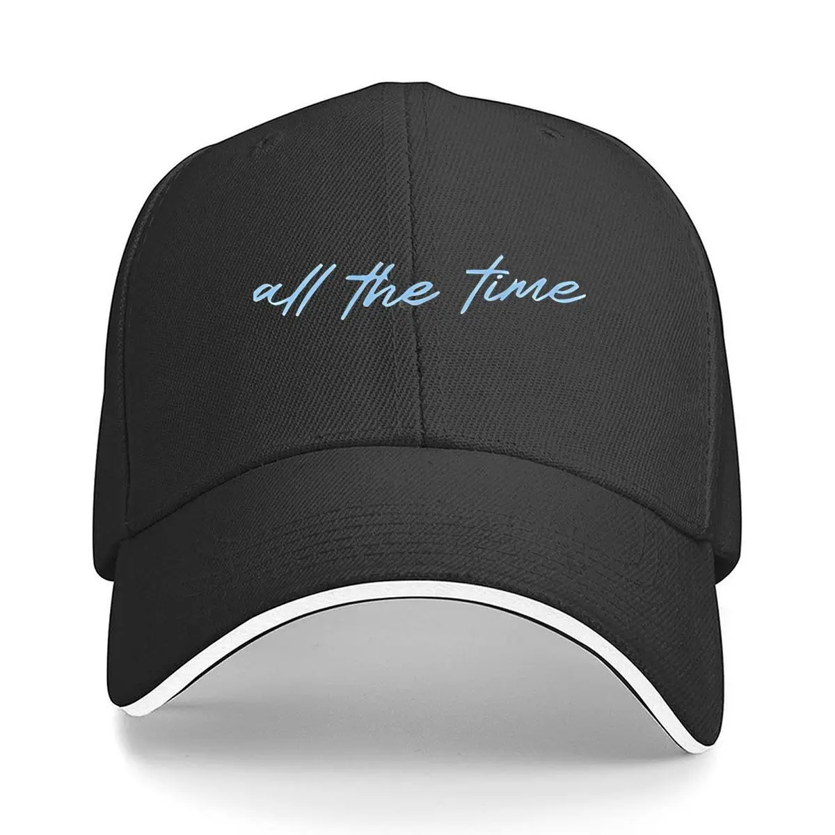 All The Time Patch For Clothing Bags Sandwich Baseball Cap