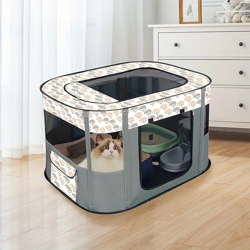 

Wholesale Foldable Breathable Dog Maternity Room Cat Tent Pet Playpen