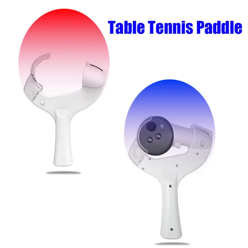 VR Table Tennis Paddle Grip Handle Grip For Oculus Quest 3 Virtual Reality Glasses Playing Ping Pong VR Accessories