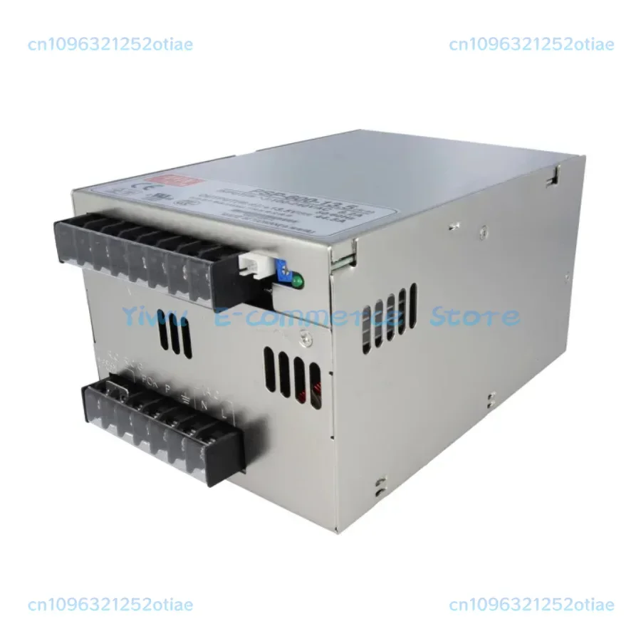 PSP-600-13.5 مصدر الطاقة AC-DC 13.5V 44.5A 115-264V في لوحة مغلقة جبل PFC PSP-600 سلسلة السعر المنخفض