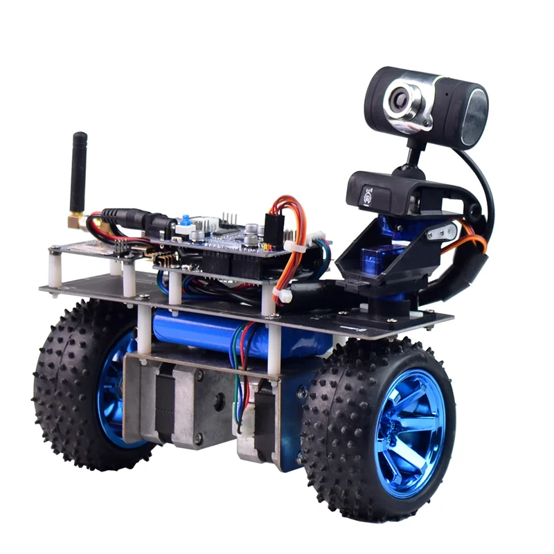 Rolyrobot Balance Car Robot Android IOS PC Controle Robô Kit de aprendizagem eletrônica US Plug-Y05A