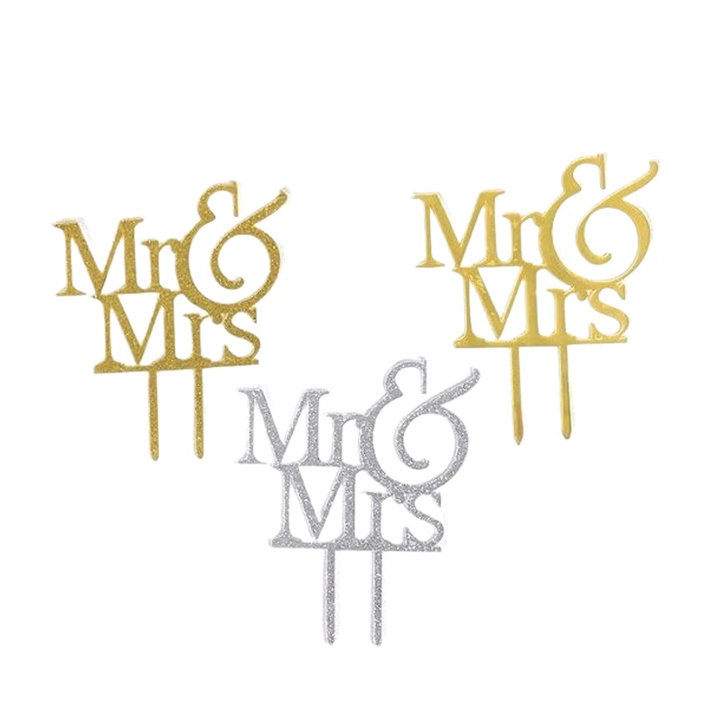 1 قطعة كعكة الاكريليك زوجين المساعدة في حفل زفاف حفل زفاف الحلوى الديكور