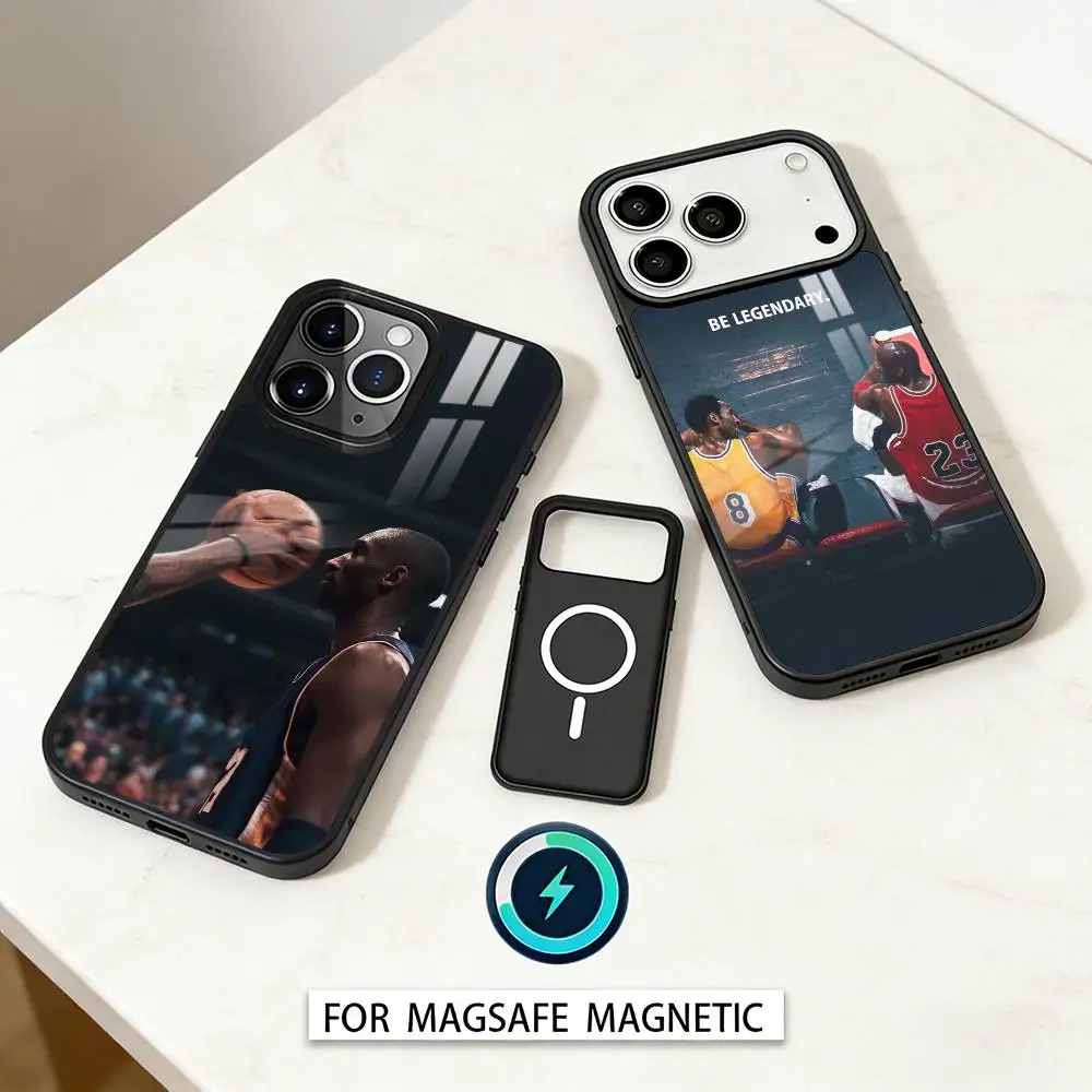 

K-Kobe B-Bryant 24 Phone Case For iPhone 17,16,15,14,13,12,Pro,Max For Magsafe Magnetic Wireless Charging