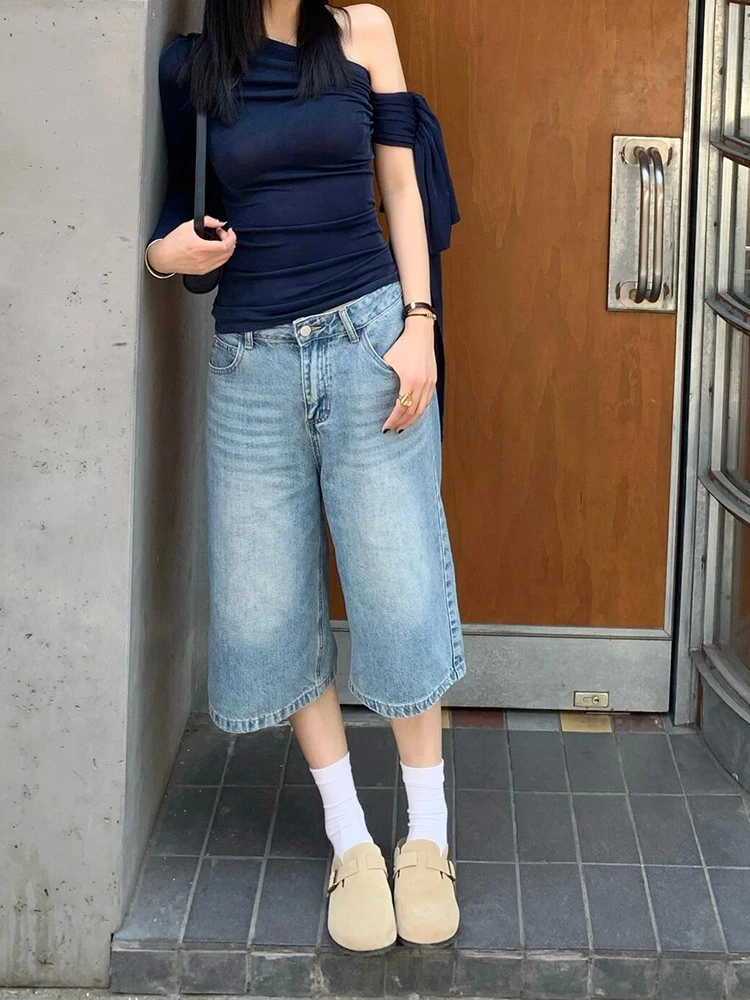 

Flared Trousers White Jeans Street Style Low Rise Waisted Hipster Girls Y2K 2000S Vintage Retro Female Clothing Denim Fashion