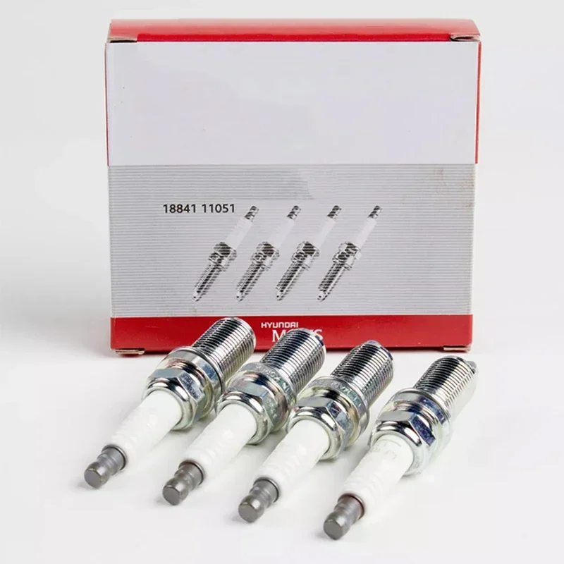 

4/6pcs 18840-11051 ILFR5B11 Laser Iridium Spark Plug For HYUNDAI GENESIS SANTA FE KIA OPTIMA RONDO 1884011051 ILFR5B-11