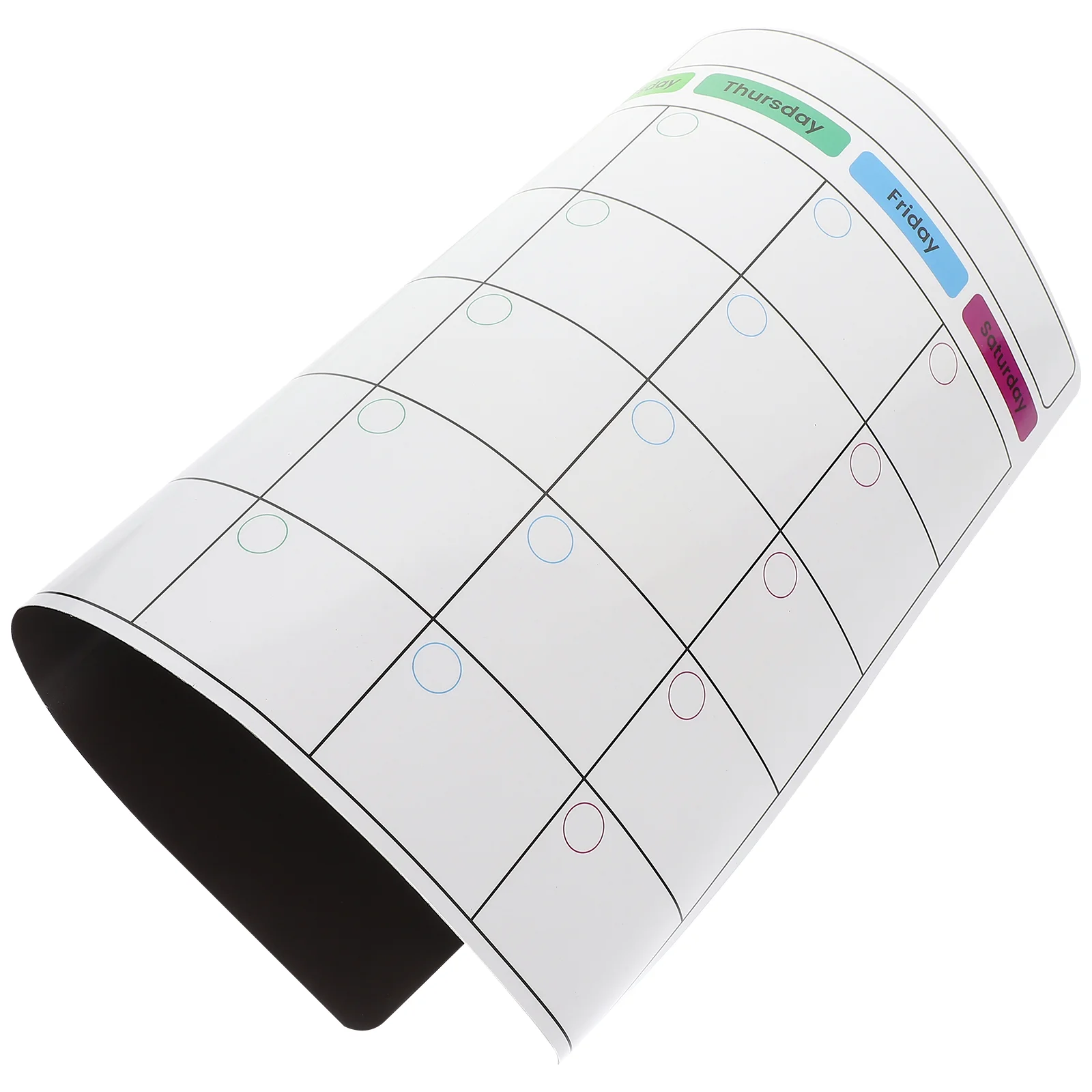 Magnetic White Board Schedule Planning Whiteboard Refrigerator Fridge Dry Erase Calendar for Message Refrigerators