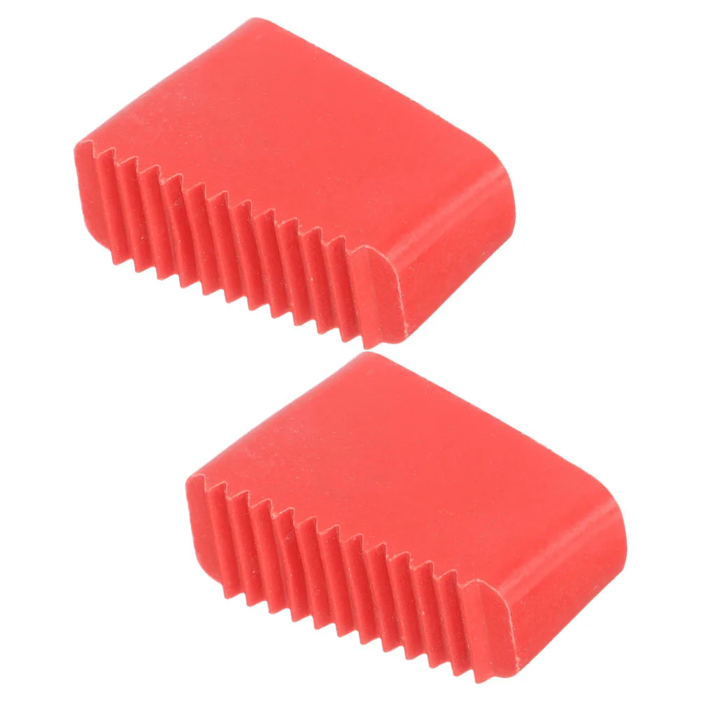 

2Pcs Rubber Ladder Feet Covers Anti Slip Thickened Foot Protector Pads Folding Ladder Accessories Rubber Feet Caps