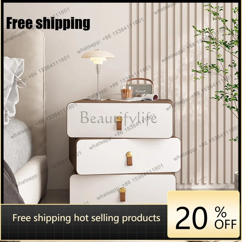 FGCute Minimalist Bedside Table Unique Creative Classic Versatile Nightstand Trendy Luxury Meble Do Pokoju Bedroom Furnitures