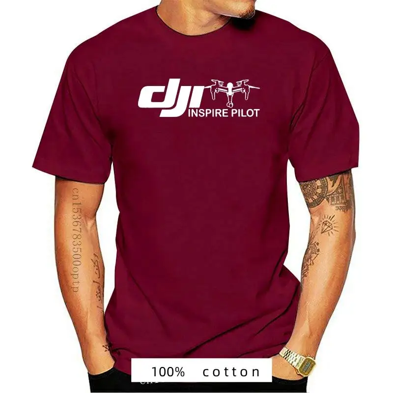 

New DJI INSPIRE PILOT logo quadcopter drone pilot techno industry 2024 T-shirt S-6XLT