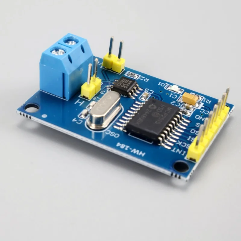 1/7PCS MCP2515 KÖNNEN bus modul bord TJA1050 empfänger SPI interface 51 mikrocontroller ARM controller