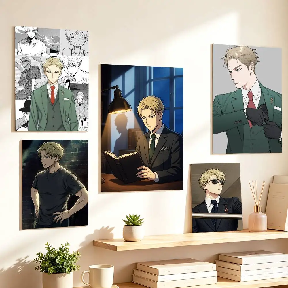 Twilight Agent Loid Forger   Poster HD Self Adhesive Waterproof Wall Art Ideal for Home Office Dorm Gift