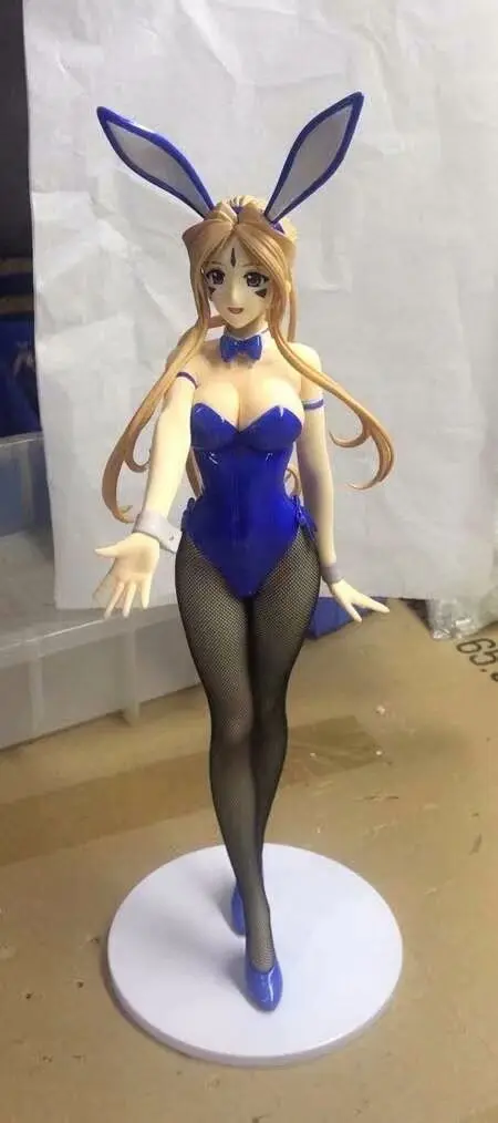 42 سم آه! آلهة بلداندي الأرنب فتاة أنيمي فتاة 1/4 نموذج لجسم تمثال الأولاد جمع سطح المكتب زينة زخرفية لعبة هدية