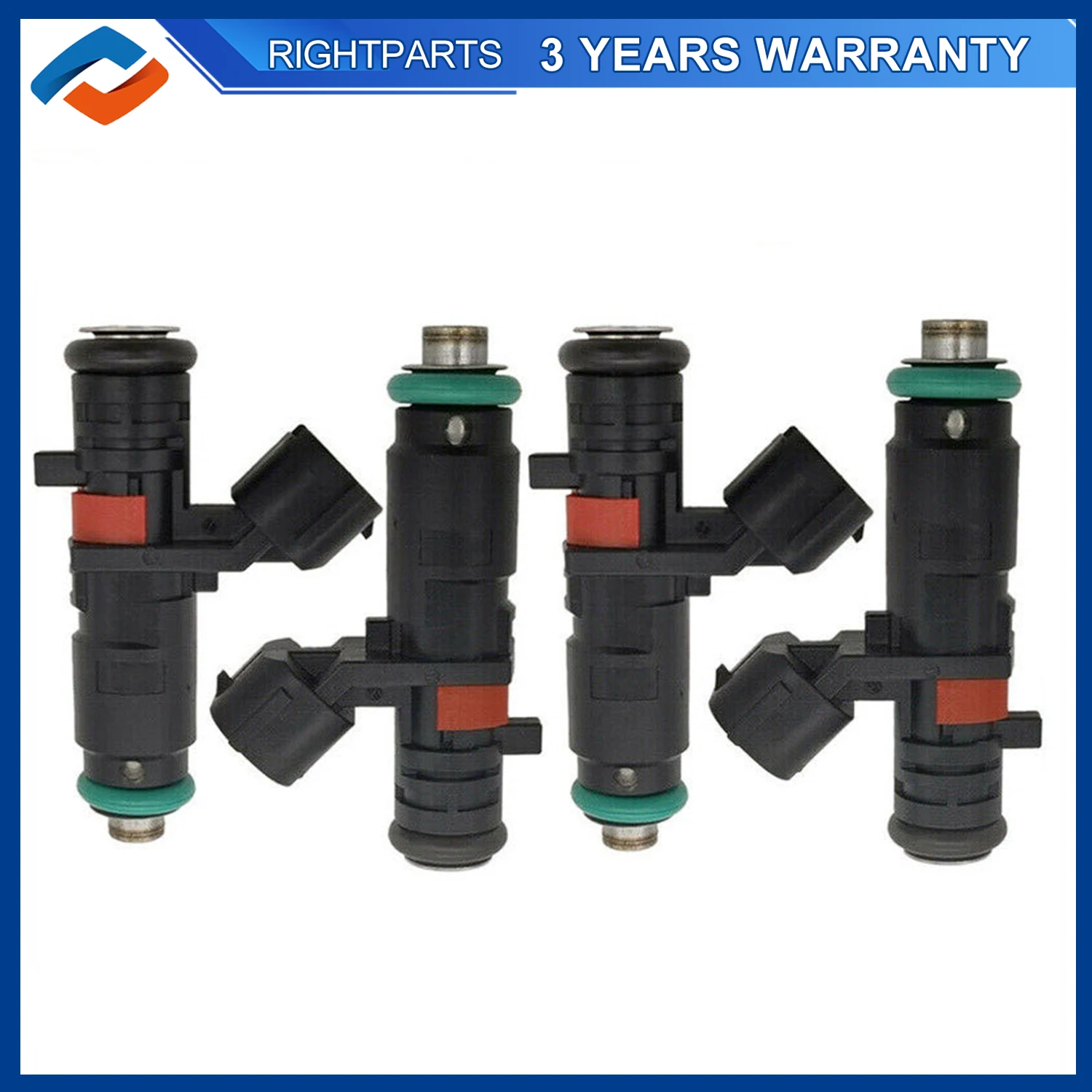 4pcs 06A906031CP Fuel Injectors For VW Jetta 2.0L 2013-2018 Seat Ibiza 1.2L 1.4L 1.6L 2.0L 2009-2015 06A 906 031 CP FJ1195