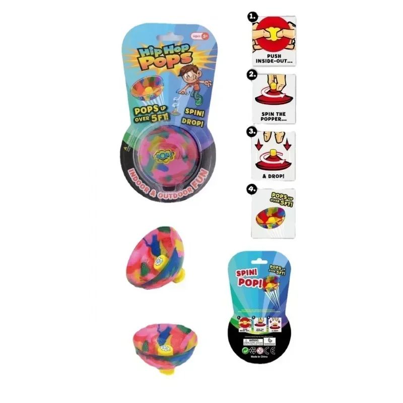 1 قطعة-الجدة التمويه ترتد المطاط ظهرت السلطانيات ألعاب أطفال مطاطا الهيب هوب القفز ألعاب متململة في الهواء الطلق متعة الرياضة هدايا ل #5