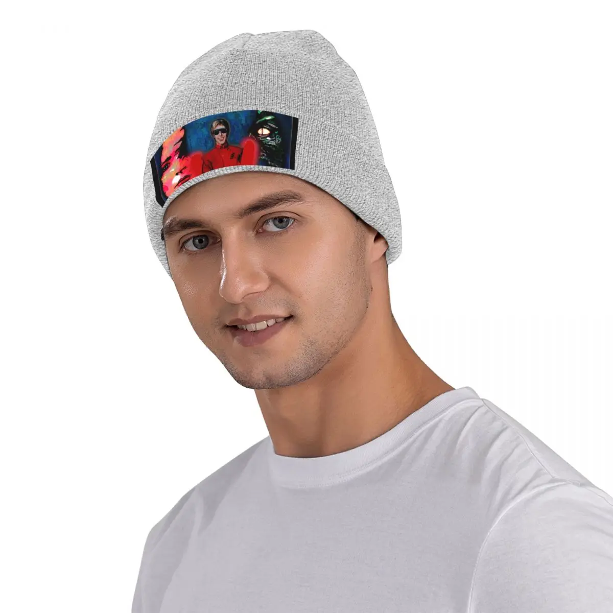 V The Visitors قبعة شتوية محبوكة دافئة قبعة بونيه قبعة Skullies Beanies قبعات الهيب هوب للجنسين