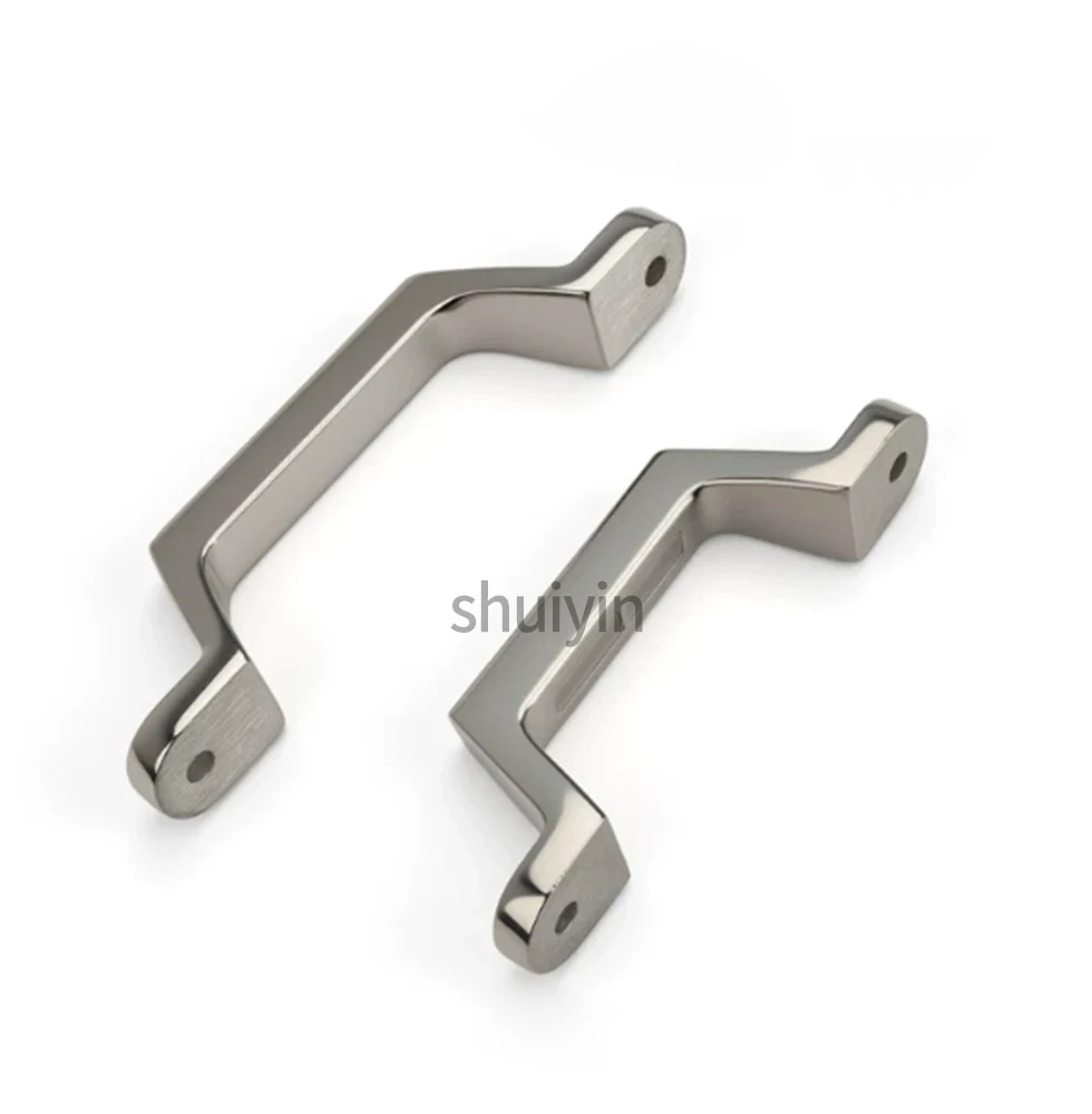 Heavy duty door handle, 304 stainless steel handle, large equipment handle, 100/150 industrial handle, bow handle