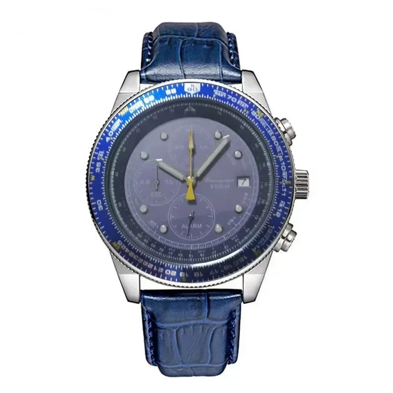 

2024, роскошные оригинальные брендовые мужские часы высокого качества, роскошные многофункциональные часы для отдыха для мужчин, кварцевые наручные часы с календарем