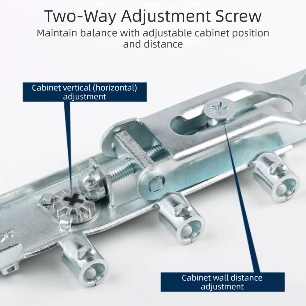 

Усиленный стальной кронштейн для подвешивания шкафов, регулируемый, профессиональный, стабильный, скрытый монтаж