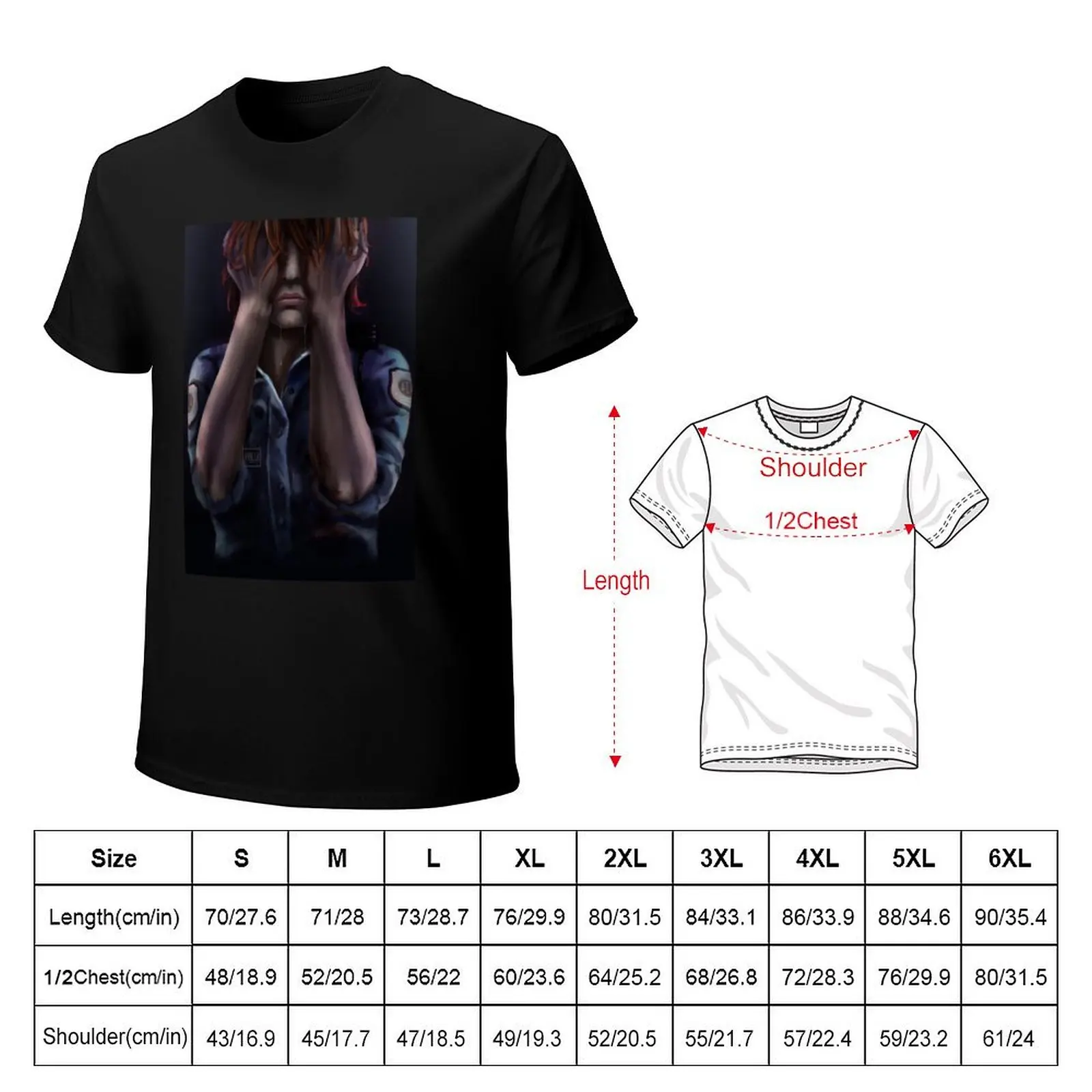 Wayhaught: The true despair T-Shirt Casual Breathable Short Sleeve Top