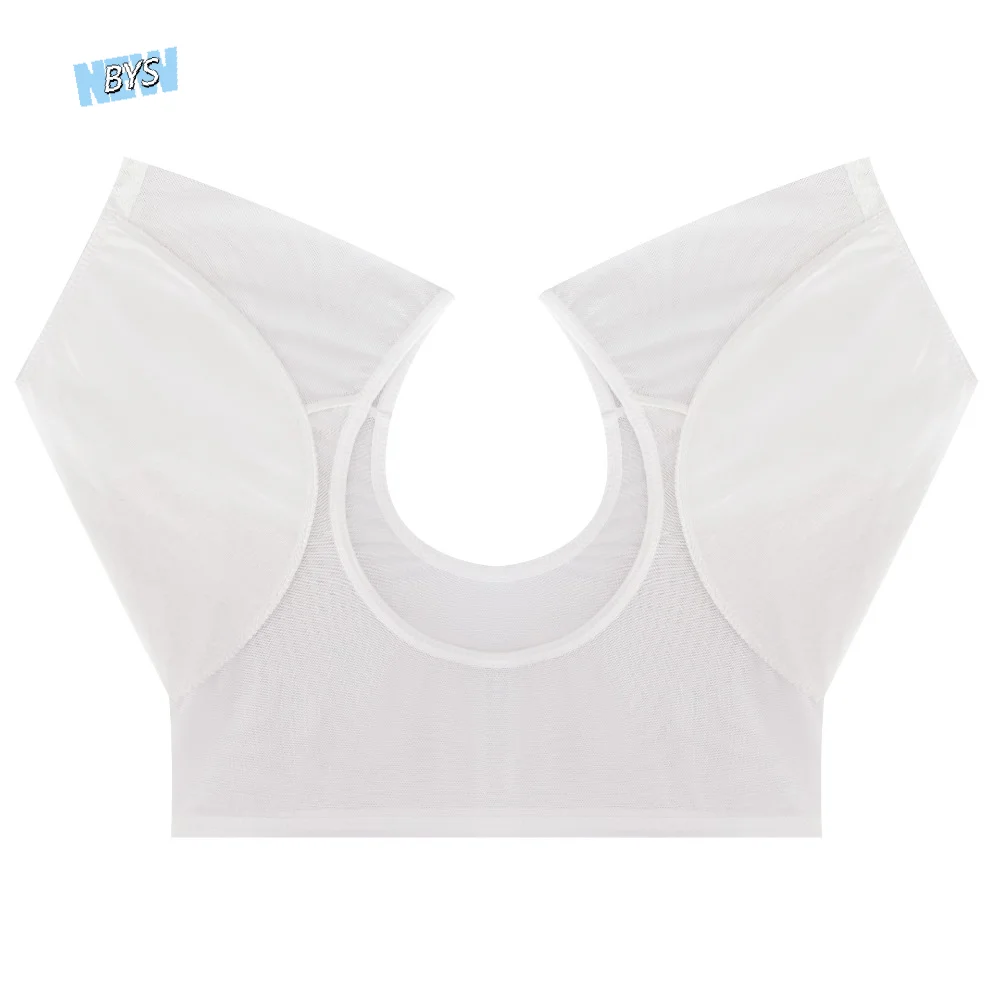 

Washable T-shirt Shape Sweat Pads Reusable Ultra-thin Armpit Care Pads Anti-slip Odor Control Perspiration Deodorant Pads