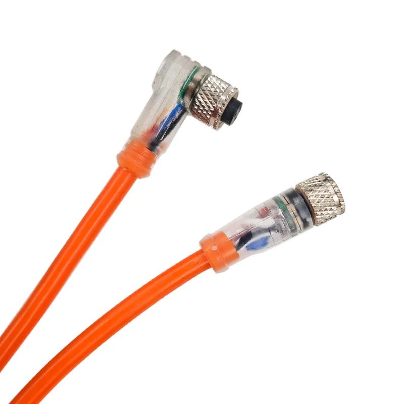 Produktbild von JXCHSWOU 1x M8 Sensorstecker FSC8-FS-3 – 5 M PVC-Kabel, 3-polig, Gerade Buchse Für NPN/PNP Näherungssensoren