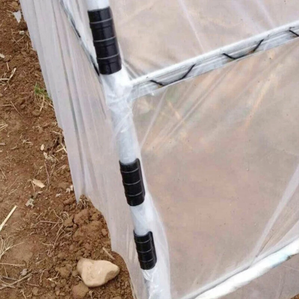

Anti Rust and Long Lasting Greenhouse Frame Tubing and Membrane Clamp Connector Kit 10 Pack for 22mm 25mm and 32mm