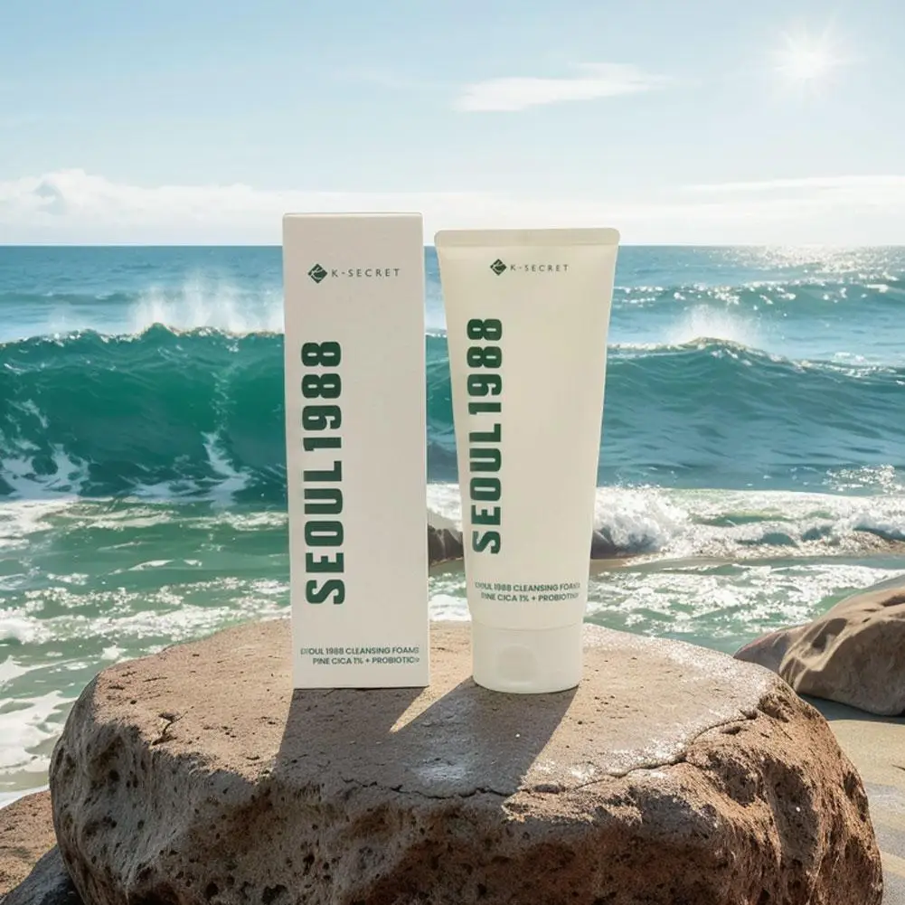 

SEOUL 1988, корейский не высыхающий пенящийся умывальник для лица — нежное глубокое очищение пор, контроль жирности, сужение пор, уменьшение черных точек, уход за прыщами