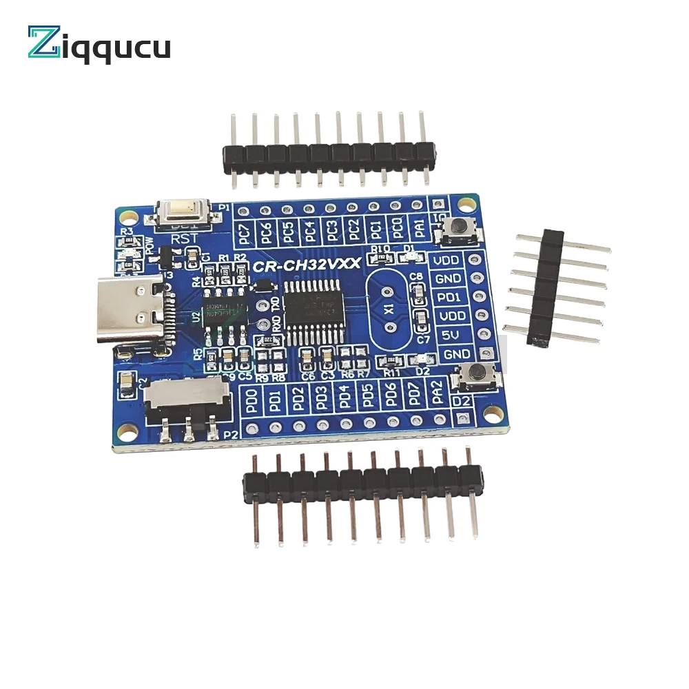 48MHz CH32V003 Development Board Minimum System Board Core Board Type-C USB Interface Development Panels kit CH32V003