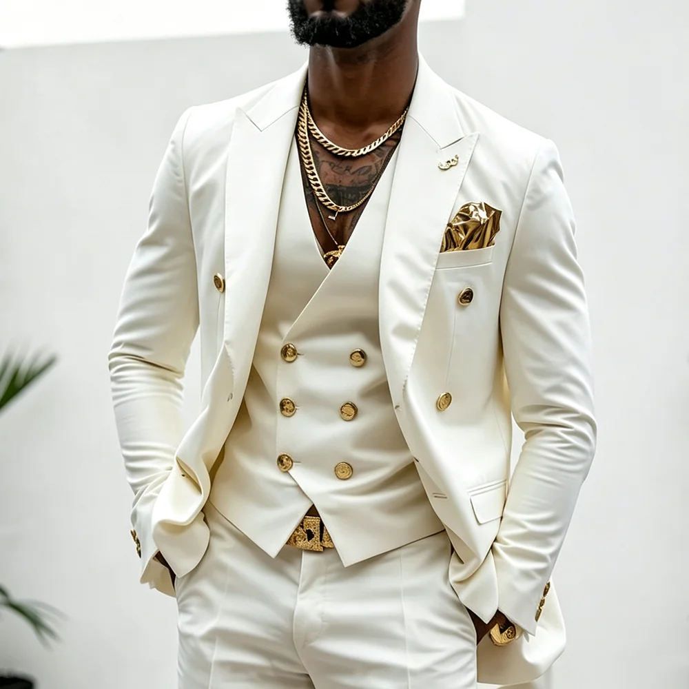 Mens Fashion Trajes - بدلة رجالية جديدة بتصميم أنيق من